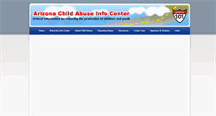 Desktop Screenshot of childhelpinfocenter.org